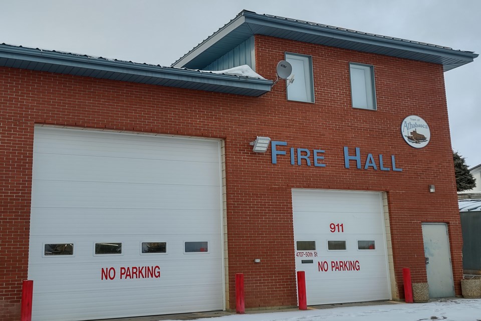 ATH fire hall winter