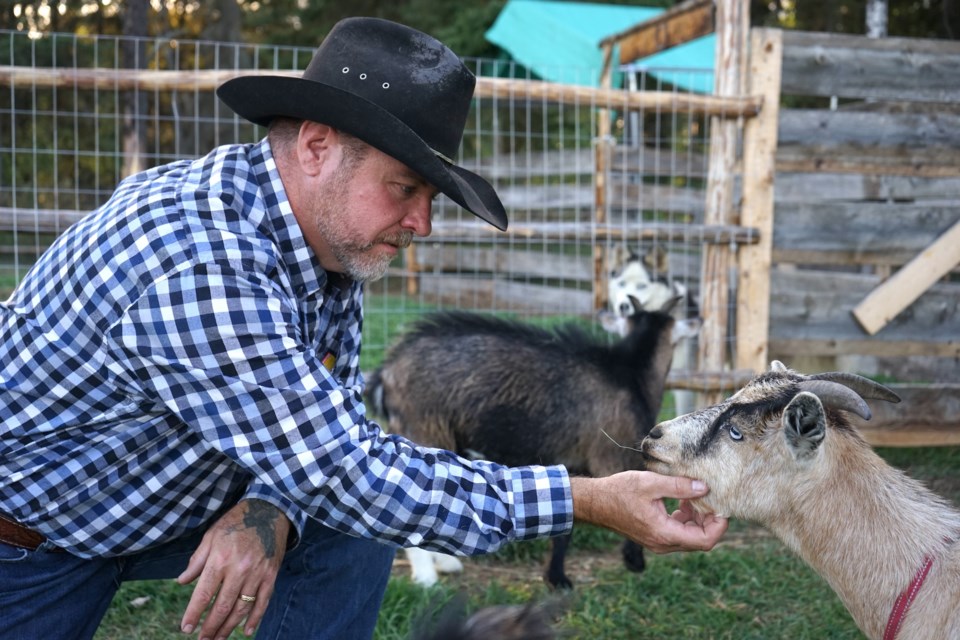 Rancher Jim Marks had no idea his home southeast of Athabasca would turn into a sanctuary for abused, neglected, and surrendered animals, but after responding to a social media post about a baby duckling, he discovered a new life for himself by giving furry and feathered friends a second chance.                               