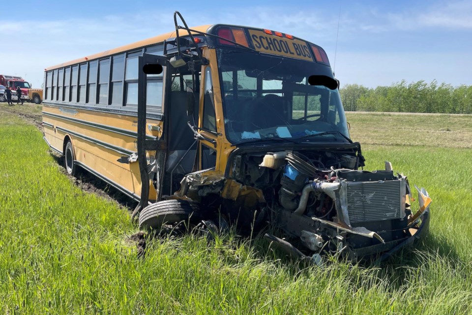 June 3 School Bus Damage (VM)