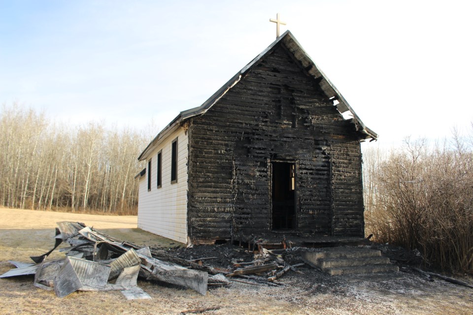 St. Aidan's Community Church of Glenreagh and Bloomsbury Society is looking for the public's help to pay for the restoration of a historic church that was heavily damaged by a suspected arson fire in December 2023.