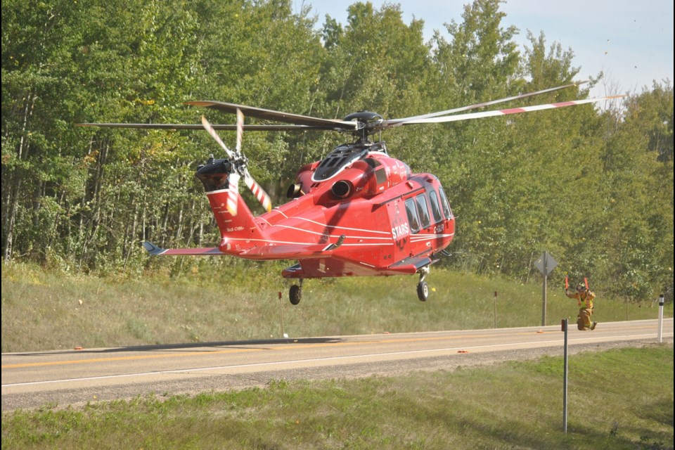 STARS Air Ambulance has gone on 10 Barrhead missions this year.