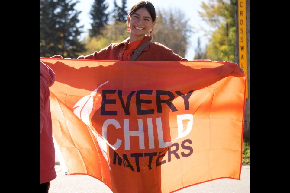 Athabasca Native Friendship Centre's program coordinator Kendra Pritchard said the centre's first walk for Truth and Reconciliation Sept. 30 was a success on all counts.