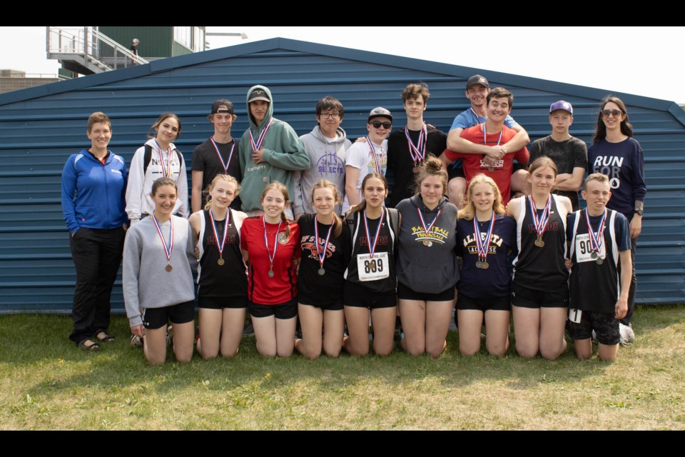 Westlock track and field athletes dominate zones 