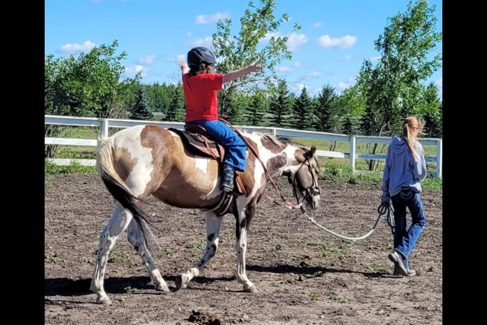 Paradise Acres Ranch in Sturgeon County, which is holding summer horse camps, has opened spots for youth in Westlock and area.