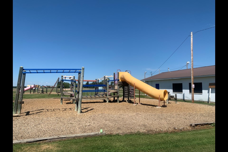 The Vimy playground is deteriorating