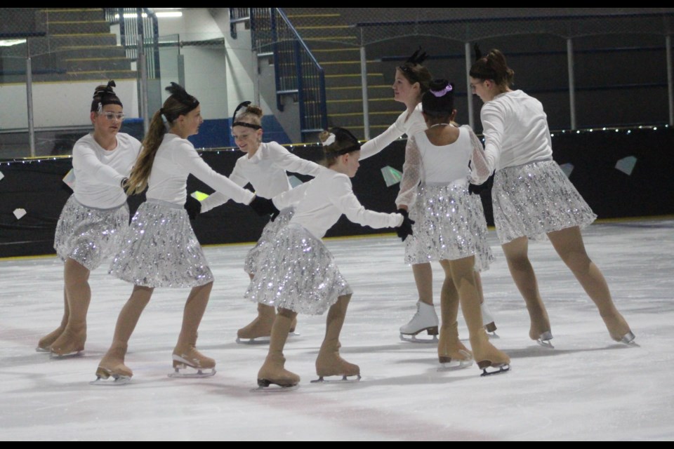 Barrhead Skate Club celebrated their 60 year anniversary on March 15 at the Carnival with the STARSkate group starting off the amazing event. The group included Arizona Lyons, Seraya Hiemstra, Evelynn Bartholow, Kiera Braun, Layla Blaikie, Aislinn Sebastian and Peyton Lovich.