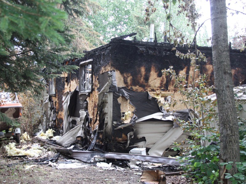 That&#8217;s what Cpl. John Spaans of Boyle RCMP called the result of a fire at this home in the Summer Village of Mewatha Beach July 8.