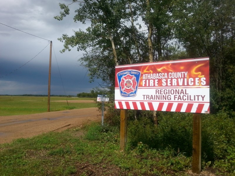 The Athabasca Regional Fire Department will be installing a new fire training centre north of the airport this September.