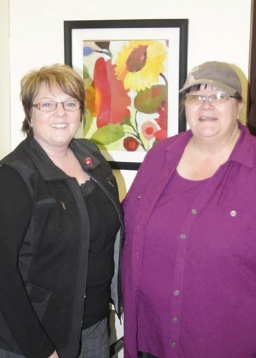 Ripple Connection Support Centre executive director Joyce Sheren (left) and assistant director Darcy Lockhart.