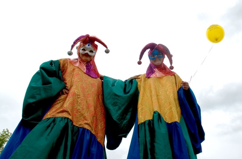 Among the unusual characters on view in the downtown area during Barrhead&#8217;s Street Festival this Saturday will be four stilt walkers, back by popular demand.