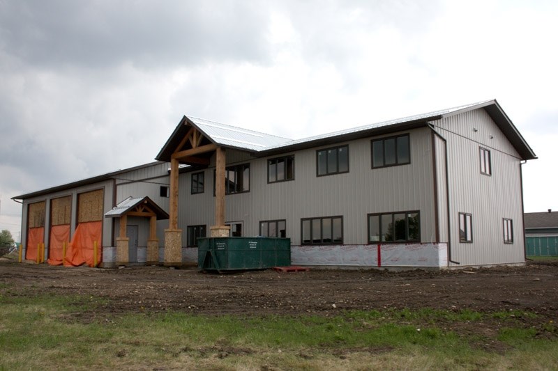 Associated Ambulance &#8216;s new Barrhead station in the industrial park is nearly complete. Associated Ambulance is expected to move in shortly. Currently, it uses the