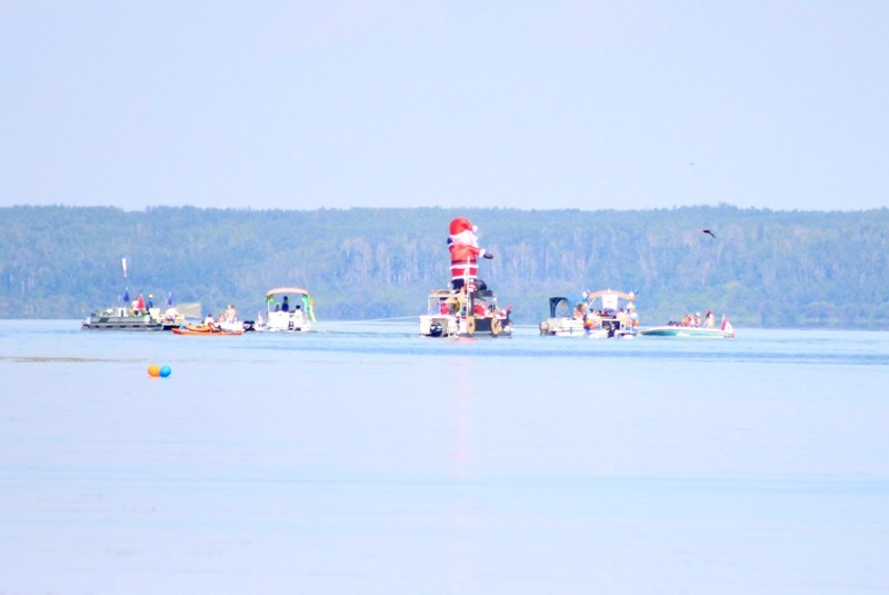 15 boats participated in the annual regatta at Lac La Nonne on Saturday, July 22.