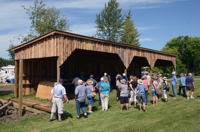 One of the stops on the recent Westlock County Agricultural Service Board (ASB) tour on June 17 was to the Jarvie Sawmill. The sawmill is being set up as a static visitor