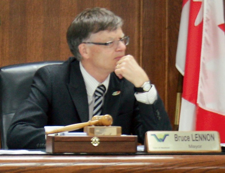 Bruce Lennon will not seek a fourth term as mayor of Westlock.