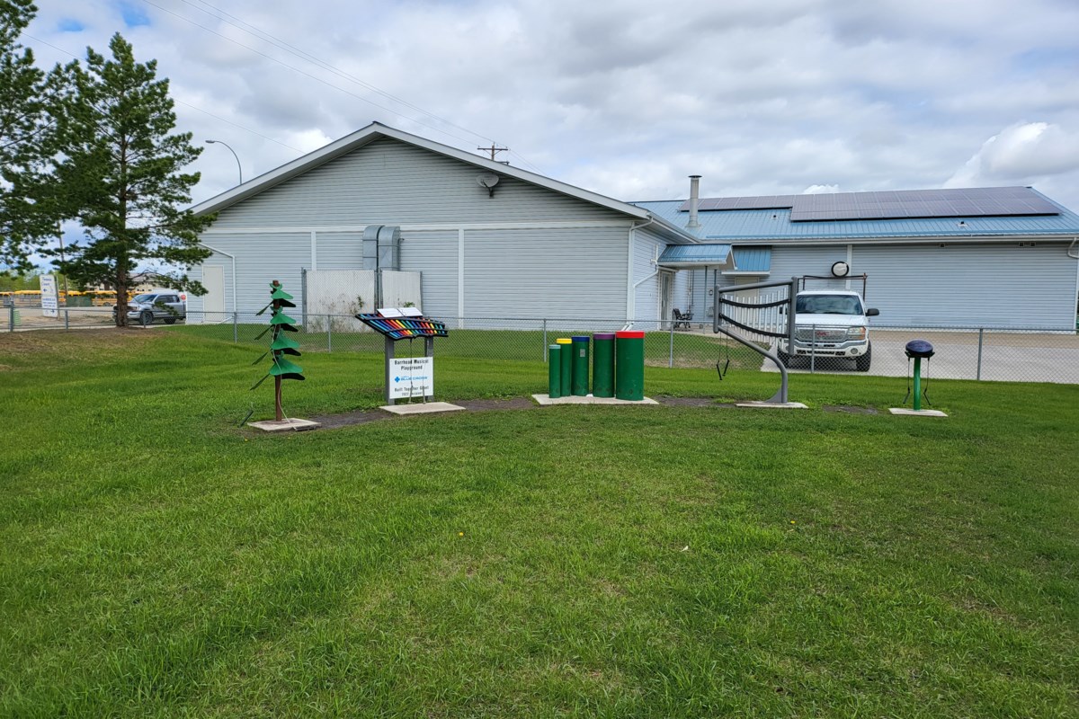 Barrhead Spray Park gets musical feature and re-surfacing: Photo ...