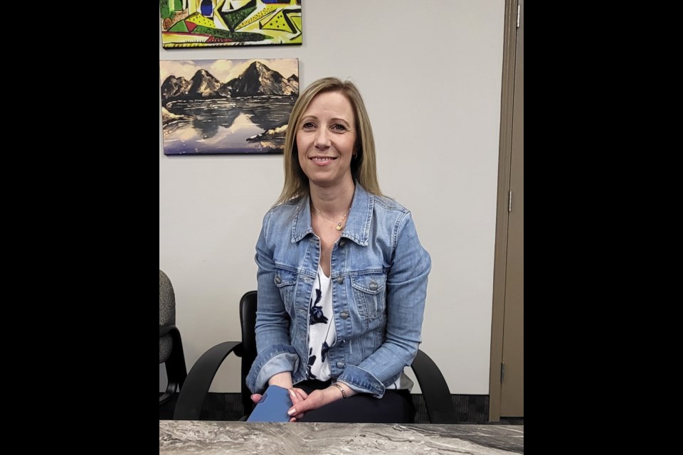 Vanessa Lewis, Promoting Activity, Wellness, and Success (PAWS) Program Manager, working out of the Swan Hills School, runs a government funded mental health support program for students, teachers, staff, parents and the community.