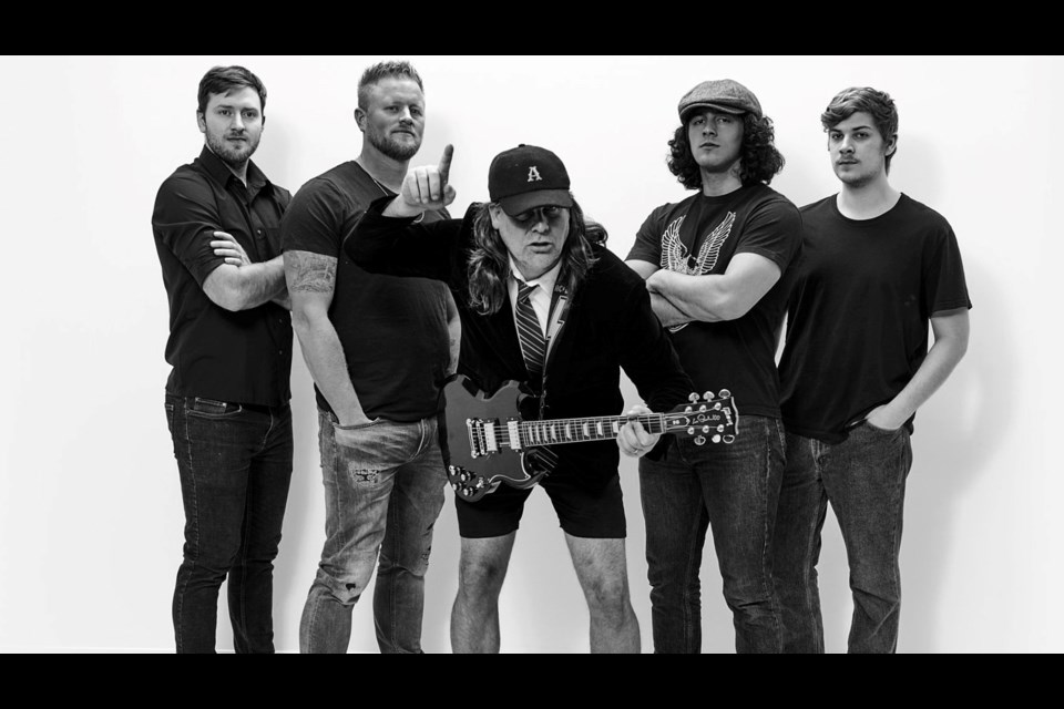 PWRUP is an AC/DC tribute band that headlines in Port Moody on Saturday, Nov. 16, 2024.