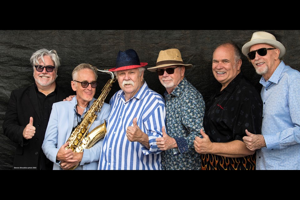 Big Hank and the Smokin' Hot Toasters perform in Port Moody on Saturday, Jan. 25, 2025, as part of the Inlet Theatre Music Series.