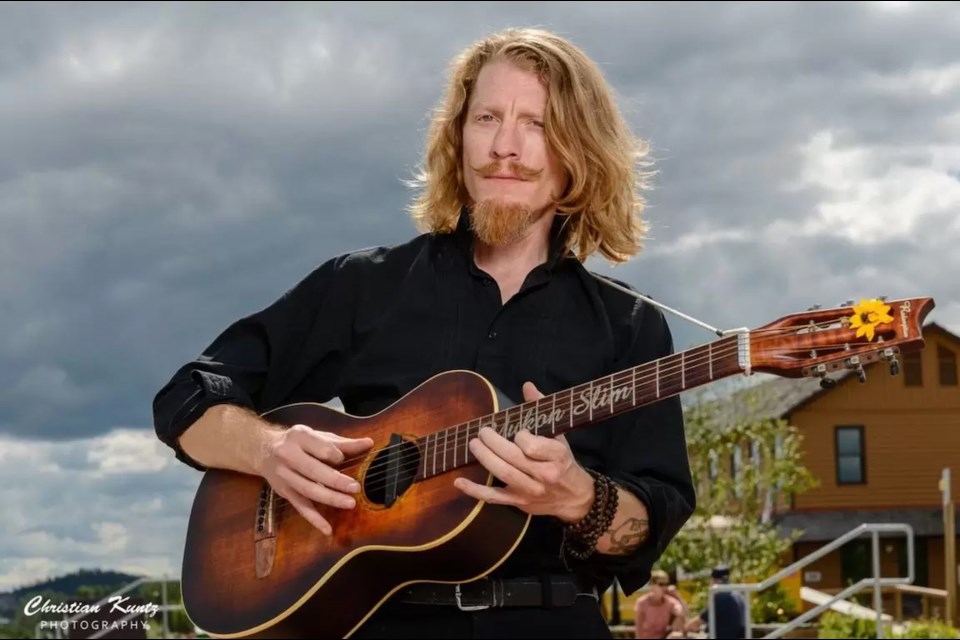 Brandon Isaak appears in Port Moody on Sept. 21, 2024, as part of the Inlet Theatre Music Series.