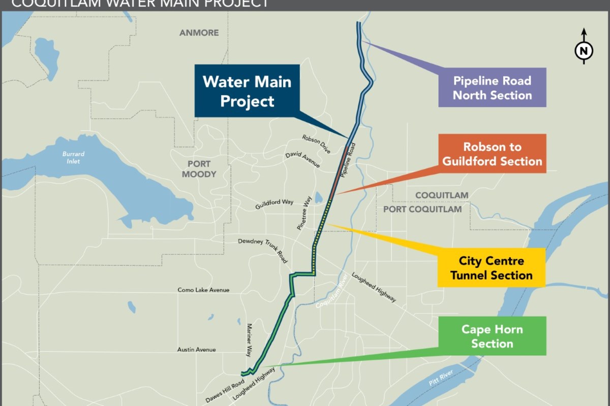 Coquitlam Water Pipe Construction To Cost $22M More Than Estimated ...