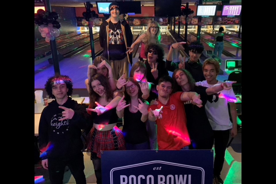 Teen musicians in the first-ever Youth Rock 'N Bowl Concert Series.