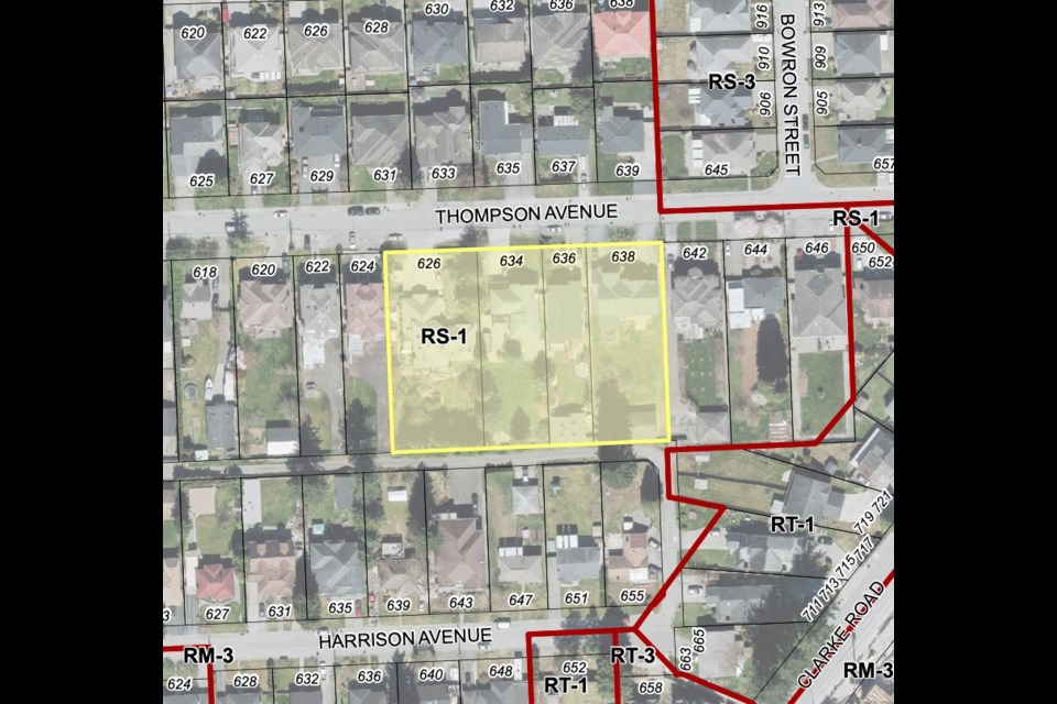 The Everglade site in Coquitlam's Oakdale neighbourhood.