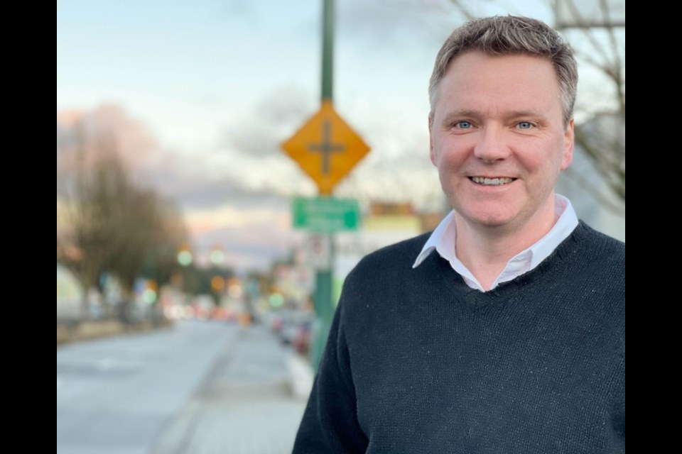 Will Davis ran for the BC Liberals in 2020 and for the federal Liberals in 2021 in the Tri-Cities.