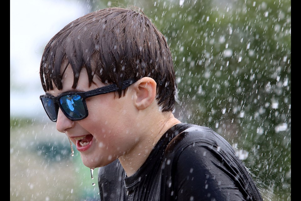 It was a wet and wild time at the third annual Spray Day at the Port Coquitlam Community Centre.