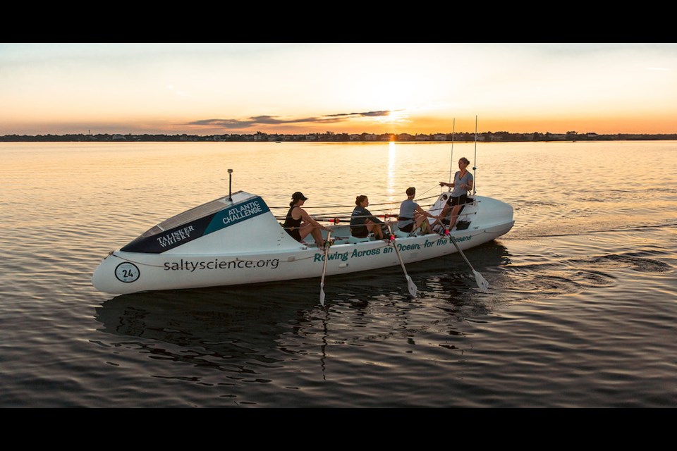 SFU professor to row across the Atlantic in gruelling race Tri