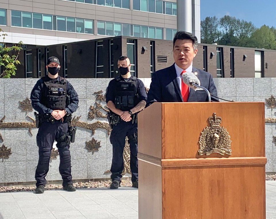 Sgt. Frank Jang at BC RCMP headquarters