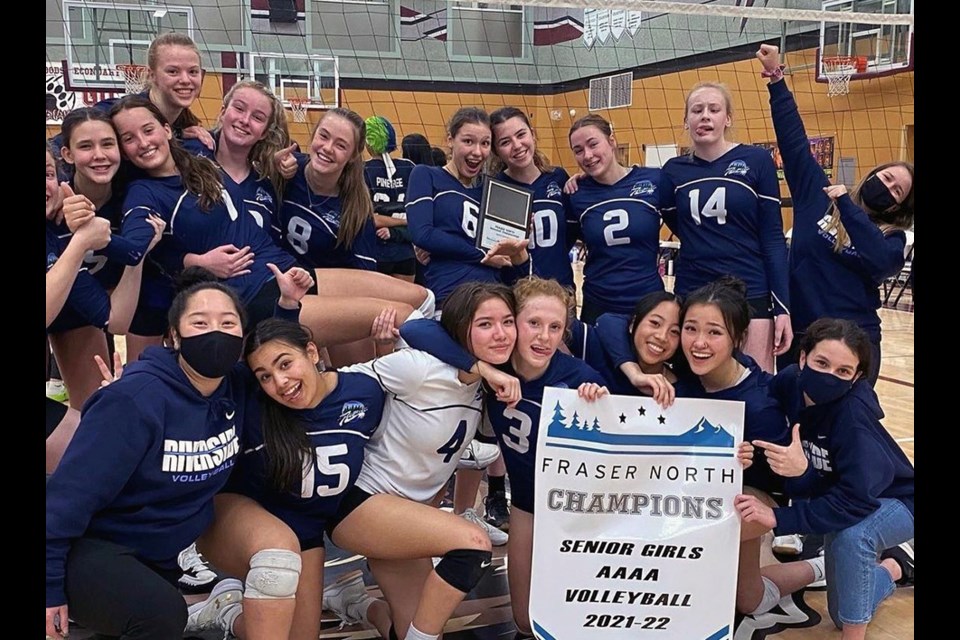 Riverside Rapids Win 21 B C 4a Girls Volleyball Championships Tri City News