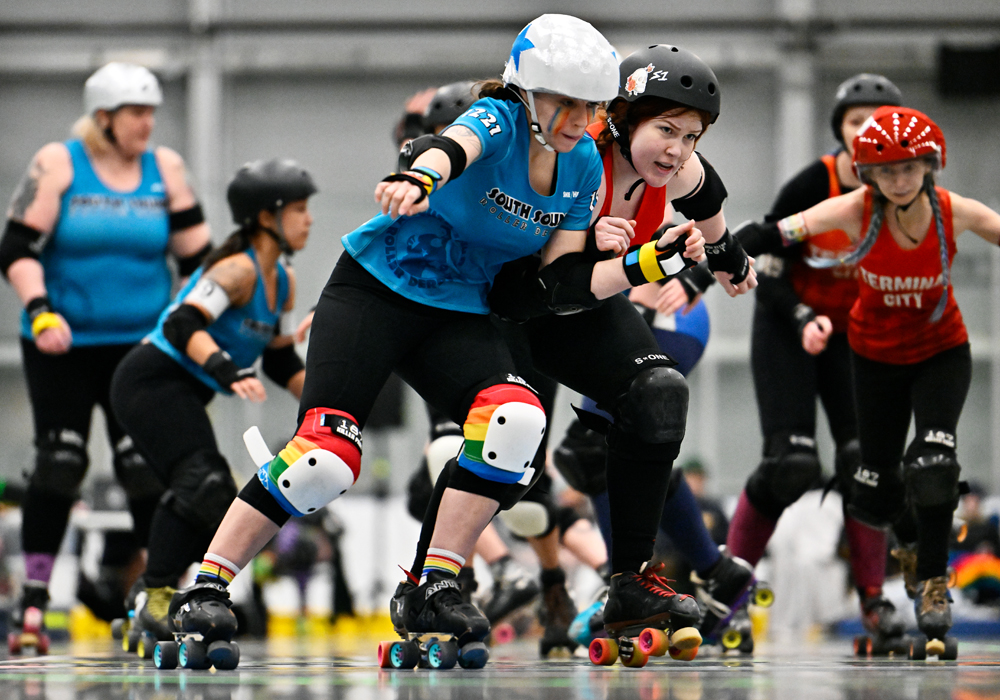 Terminal City roller derby in Coquitlam