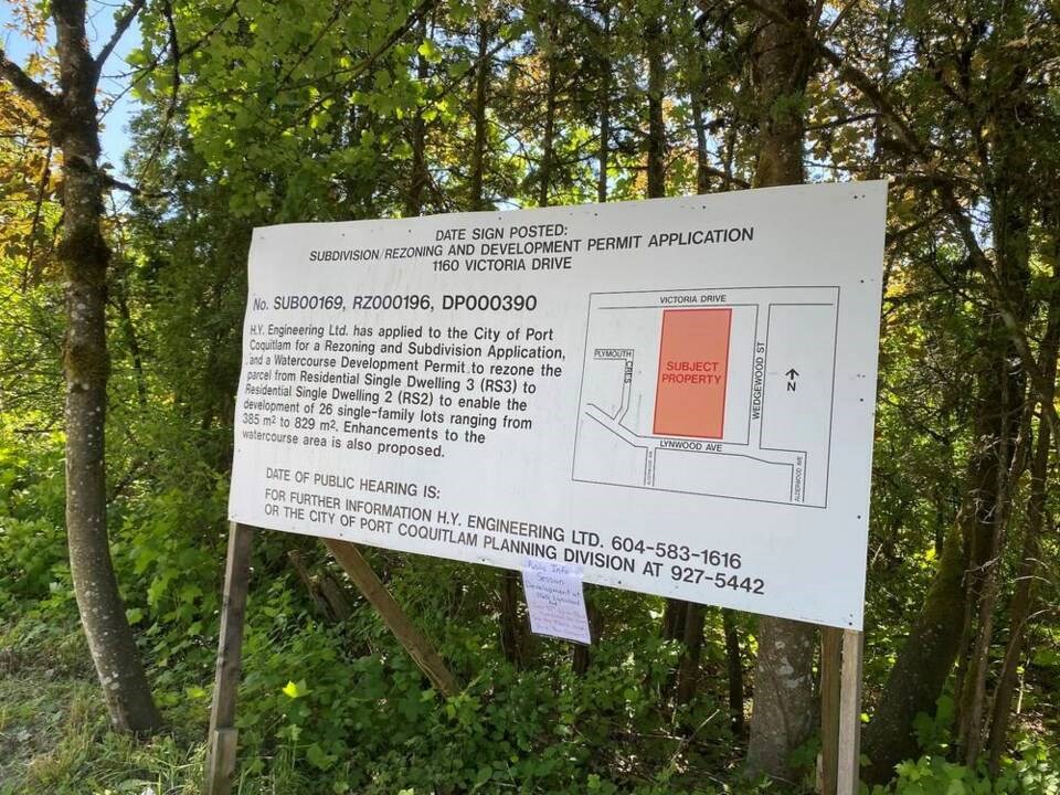 Port Coquitlam installs emergency locator signs on trails - Tri-City News