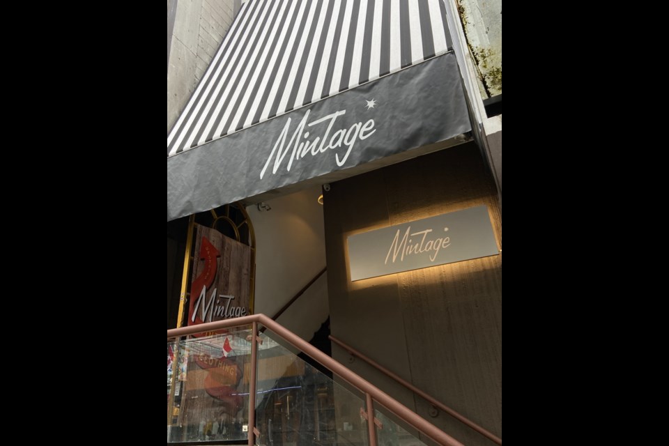 Vintage shopping in Vancouver at new Mintage store on Robson