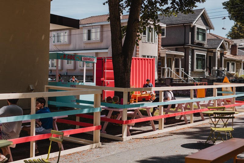 This Vancouver restaurant s new patio is a sandwich shop by day