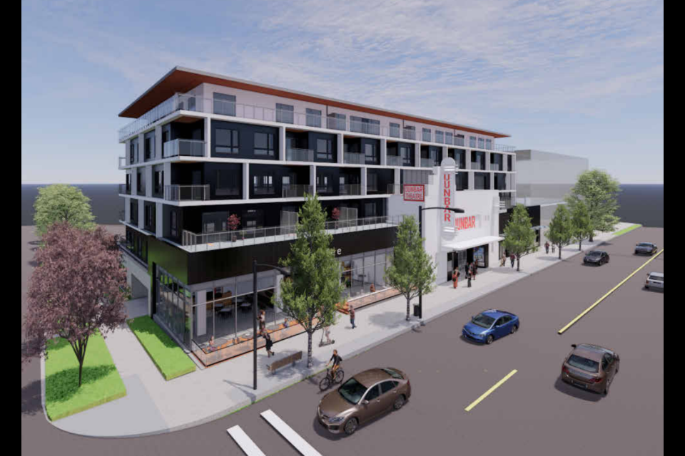 The new development from GUD Group is proposed for 4555 Dunbar St.