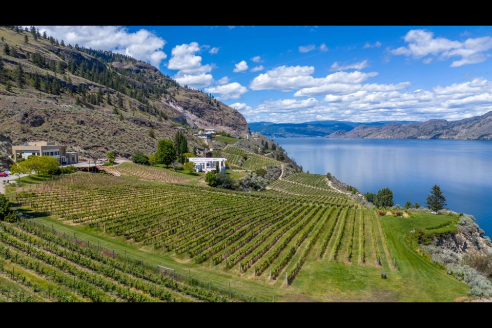 Oak Estate Winery in British Columbia is on the market for $6 million.