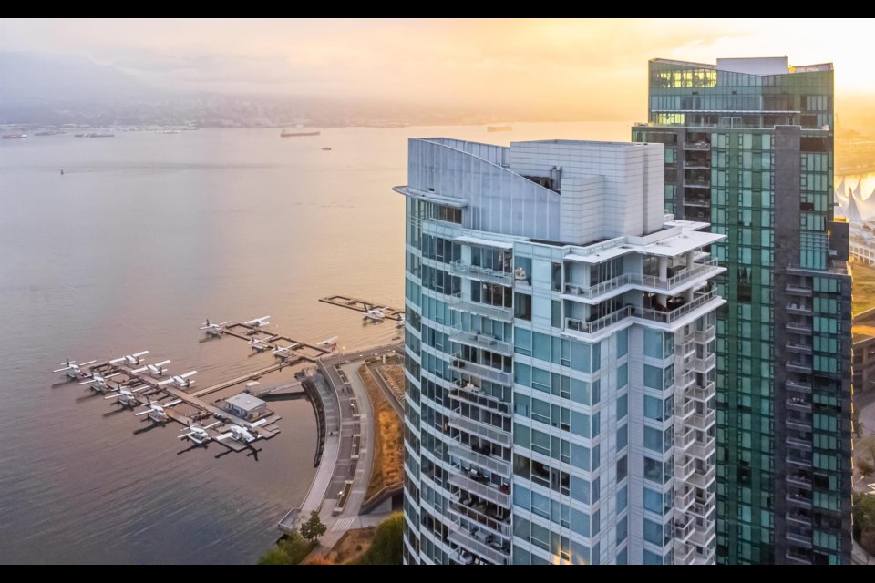 The sub-penthouse at 2900-1139 W Cordova Street had been listed $26.5 million
