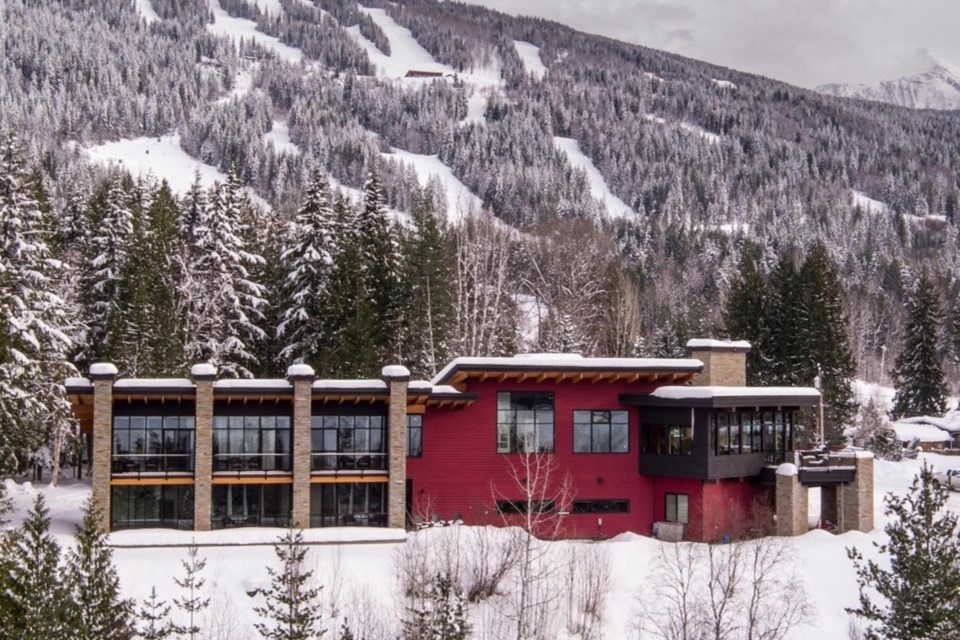 Five Peaks Ski Chalet in Revelstoke, B.C. is on the market for $13.4 million.