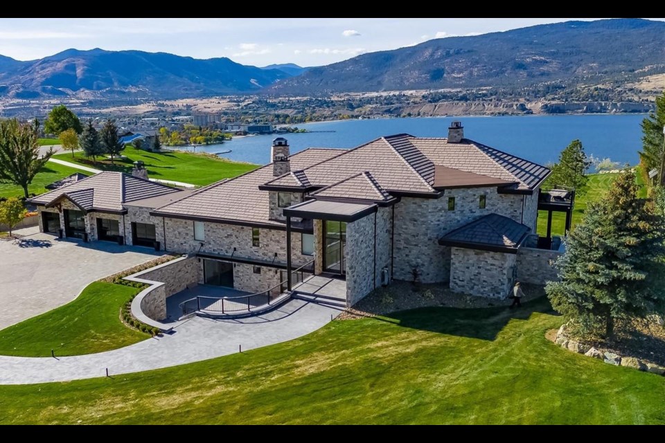 This Penticton, B.C. home is for sale with an asking price of $32.8 million.