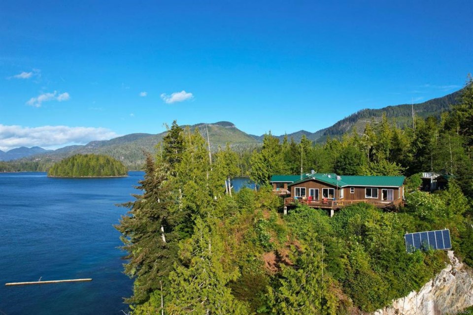 Flynn's Cove Resort is up for sale. The Nootka Island retreat is on the market for $3.5 million.