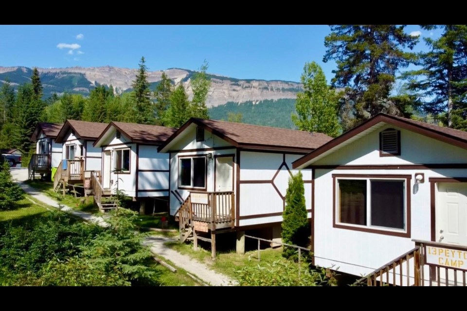 B.C.'s Mountain View Cabins is currently on the market for $1.35 million.