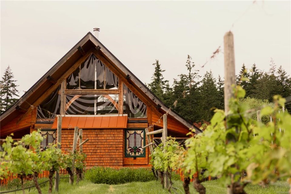 A winery on Hornby Island in B.C. is on the real estate market.