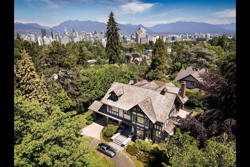 A house built in 1913 in Vancouver's Shaughnessy neighbourhood is up for sale.