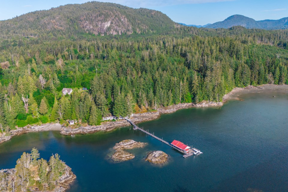 A unique property is selling on B.C.'s Read Island for the same price as a Vancouver condo.