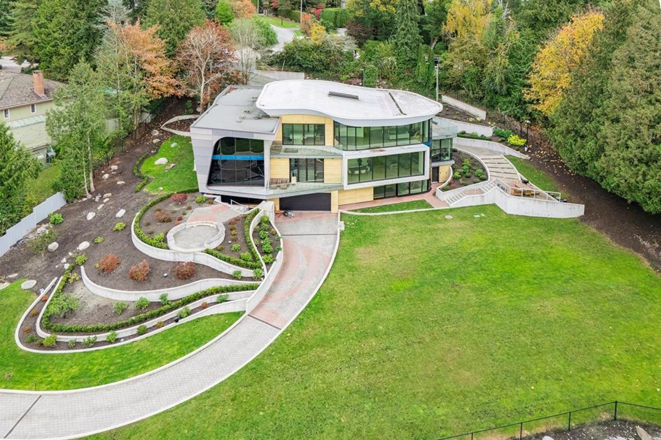 This home in south Vancouver is currently selling for $18 million.