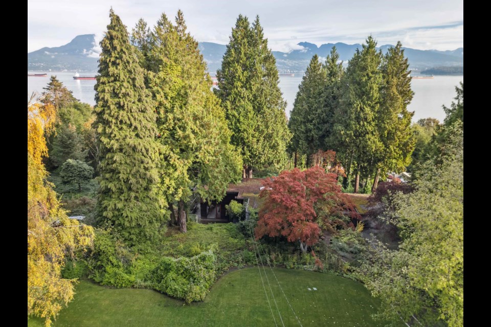 The Copp House in Vancouver's Point Grey neighbourhood is on the market for $30 million.