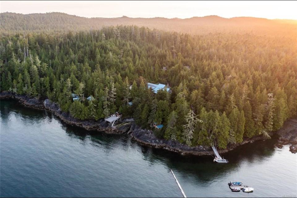 The Cedar Coast Centre near Tofino is currently listed for sale for $3.45 million.