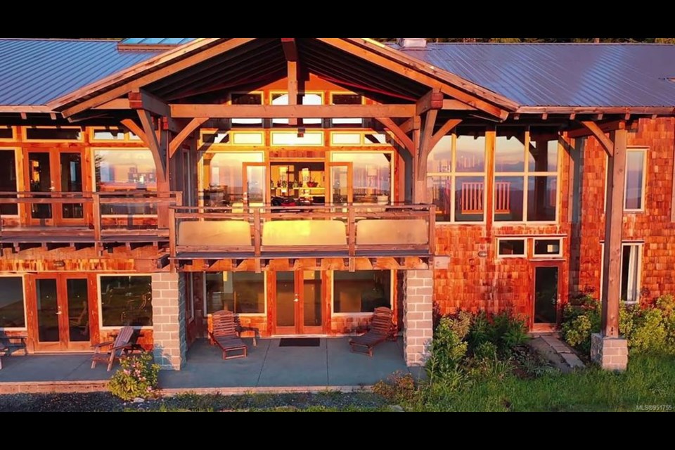 This property on Vancouver Island is described as a "stunning luxury resort." It is located near Courtenay and Strathcona Park.