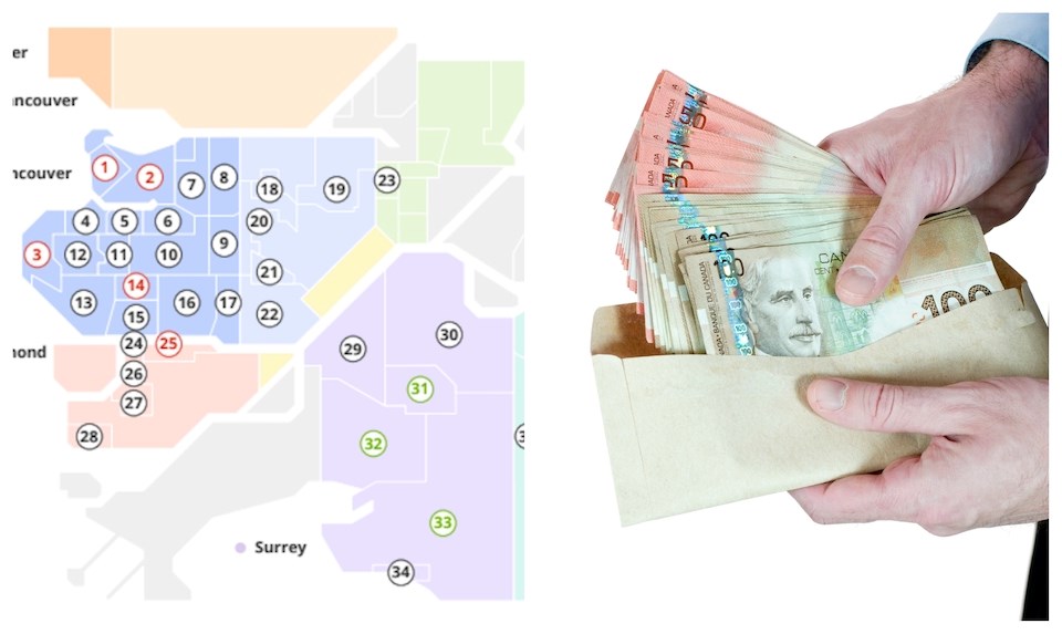 温哥华租金：2023年10月最昂贵的街区
